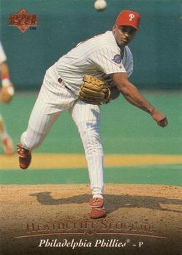 #477 Heathcliff Slocumb - Philadelphia Phillies - 1995 Upper Deck Baseball