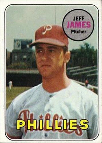 #477 Jeff James - Philadelphia Phillies - 1969 Topps Baseball