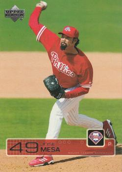 #477 Jose Mesa - Philadelphia Phillies - 2003 Upper Deck Baseball