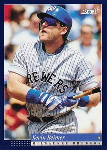 #477 Kevin Reimer - Milwaukee Brewers -1994 Score Baseball