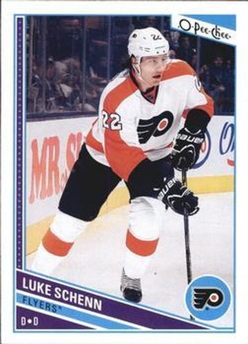 #477 Luke Schenn - Philadelphia Flyers - 2013-14 O-Pee-Chee Hockey