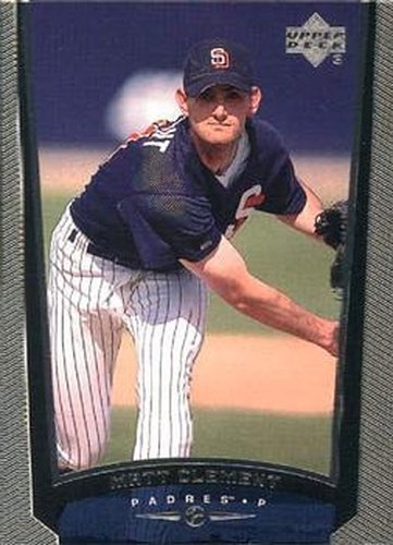 #477 Matt Clement - San Diego Padres - 1999 Upper Deck Baseball