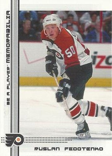 #477 Ruslan Fedotenko - Philadelphia Flyers - 2000-01 Be a Player Memorabilia Hockey