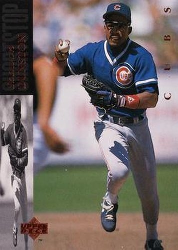 #477 Shawon Dunston - Chicago Cubs - 1994 Upper Deck Baseball