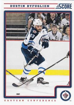 #477 Dustin Byfuglien - Winnipeg Jets - 2012-13 Score Hockey