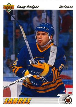 #477 Doug Bodger - Buffalo Sabres - 1991-92 Upper Deck Hockey