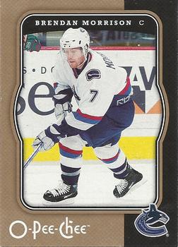 #477 Brendan Morrison - Vancouver Canucks - 2007-08 O-Pee-Chee Hockey