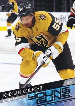 #477 Keegan Kolesar - Vegas Golden Knights - 2020-21 Upper Deck Hockey