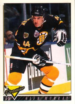 #477 Glen Murray - Boston Bruins - 1993-94 O-Pee-Chee Premier Hockey