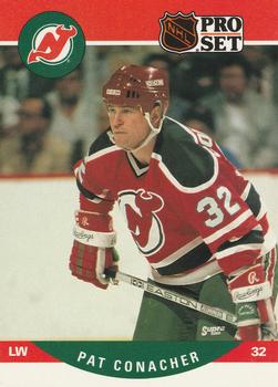 #477 Pat Conacher - New Jersey Devils - 1990-91 Pro Set Hockey