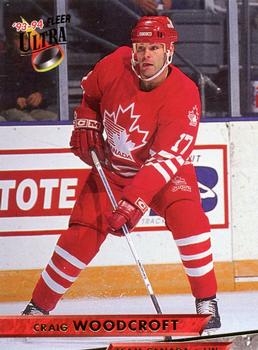 #477 Craig Woodcroft - Canada - 1993-94 Ultra Hockey