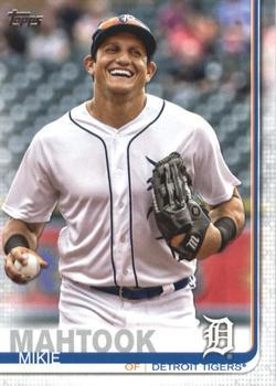 #477a Mikie Mahtook - Detroit Tigers - 2019 Topps Baseball