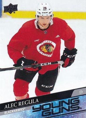 #478 Alec Regula - Chicago Blackhawks - 2020-21 Upper Deck Hockey