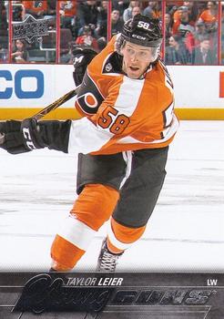 #478 Taylor Leier - Philadelphia Flyers - 2015-16 Upper Deck Hockey