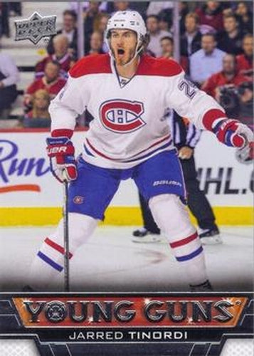 #478 Jarred Tinordi - Montreal Canadiens - 2013-14 Upper Deck Hockey