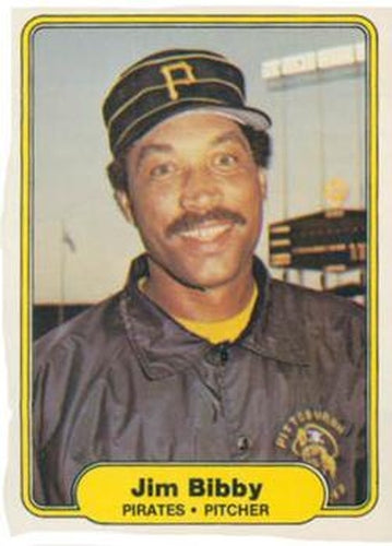 #478 Jim Bibby - Pittsburgh Pirates - 1982 Fleer Baseball