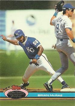 #478 Brian McRae - Kansas City Royals - 1991 Stadium Club Baseball