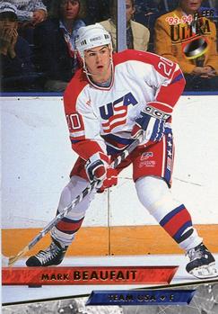 #478 Mark Beaufait - USA - 1993-94 Ultra Hockey