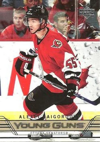 #478 Alexei Kaigorodov - Ottawa Senators - 2006-07 Upper Deck Hockey