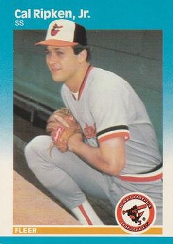 #478 Cal Ripken Jr. - Baltimore Orioles - 1987 Fleer Baseball