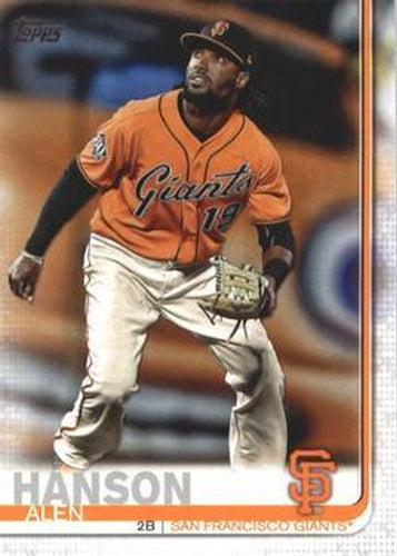 #478 Alen Hanson - San Francisco Giants - 2019 Topps Baseball