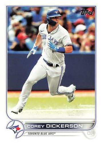 #478 Corey Dickerson - Toronto Blue Jays - 2022 Topps Baseball