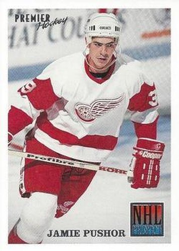 #478 Jamie Pushor - Detroit Red Wings - 1994-95 Topps Premier Hockey