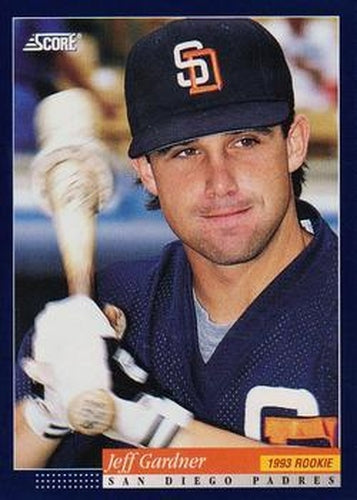 #478 Jeff Gardner - San Diego Padres -1994 Score Baseball