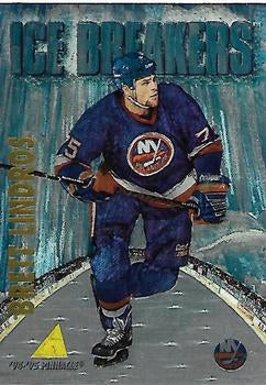 #478 Brett Lindros - New York Islanders - 1994-95 Pinnacle Hockey - Rink Collection