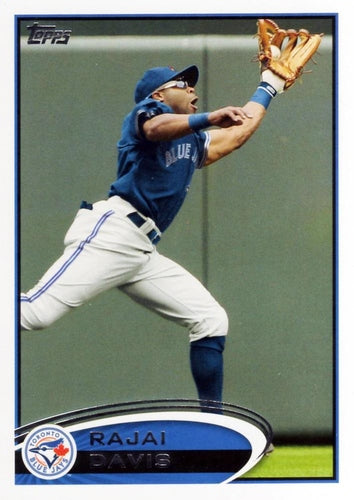 #478 Rajai Davis - Toronto Blue Jays - 2012 Topps Baseball