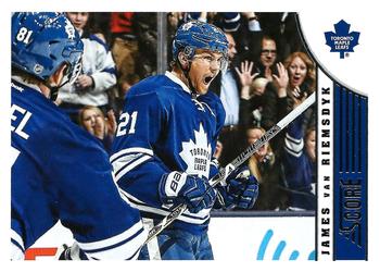 #478 James van Riemsdyk - Toronto Maple Leafs - 2013-14 Score Hockey