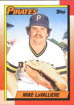 #478 Mike LaValliere - Pittsburgh Pirates - 1990 O-Pee-Chee Baseball