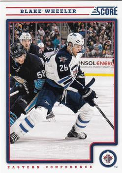 #478 Blake Wheeler - Winnipeg Jets - 2012-13 Score Hockey