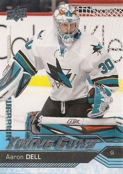 #478 Aaron Dell - San Jose Sharks - 2016-17 Upper Deck Hockey