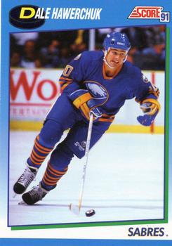 #479 Dale Hawerchuk - Buffalo Sabres - 1991-92 Score Canadian Hockey