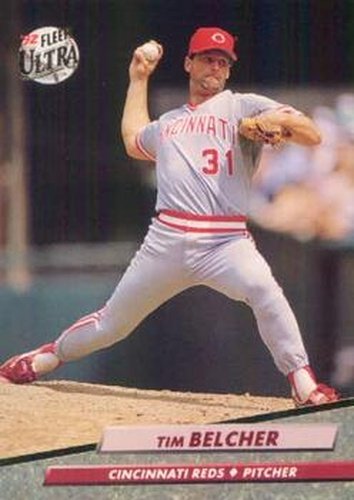 #479 Tim Belcher - Cincinnati Reds - 1992 Ultra Baseball