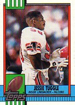 #479 Jessie Tuggle - Atlanta Falcons - 1990 Topps Football