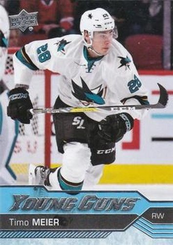 #479 Timo Meier - San Jose Sharks - 2016-17 Upper Deck Hockey