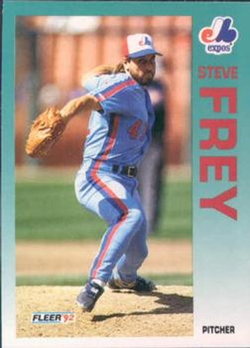 #479 Steve Frey - Montreal Expos - 1992 Fleer Baseball