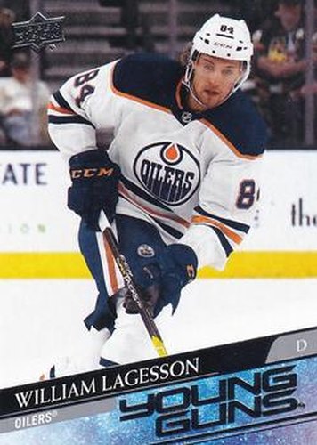 #479 William Lagesson - Edmonton Oilers - 2020-21 Upper Deck Hockey