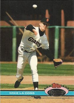 #479 Mike LaCoss - San Francisco Giants - 1991 Stadium Club Baseball