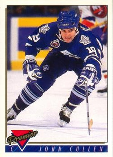 #479 John Cullen - Toronto Maple Leafs - 1993-94 O-Pee-Chee Premier Hockey