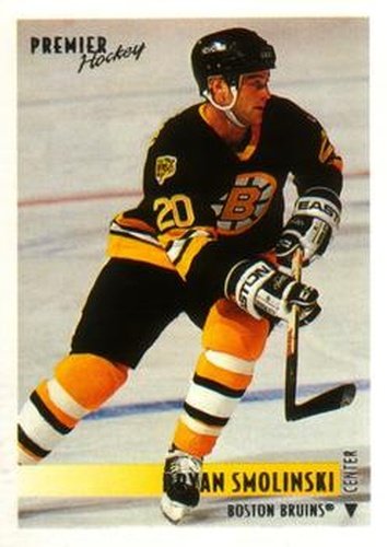 #479 Bryan Smolinski - Boston Bruins - 1994-95 O-Pee-Chee Premier Hockey