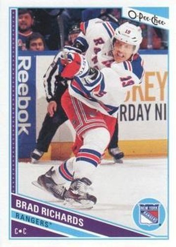 #479 Brad Richards - New York Rangers - 2013-14 O-Pee-Chee Hockey