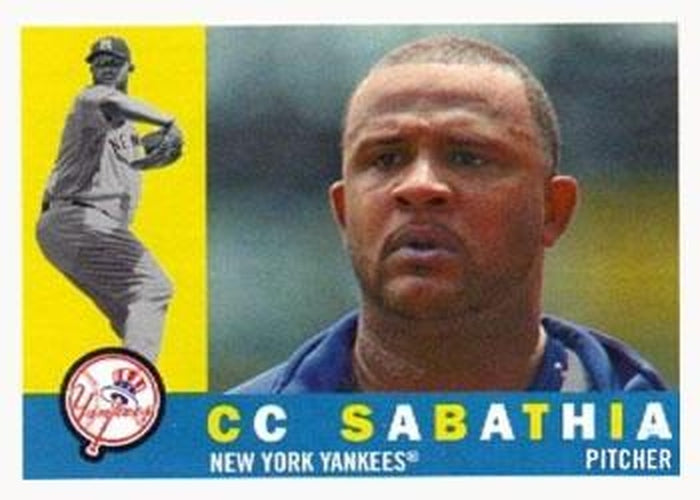 #479 CC Sabathia - New York Yankees - 2009 Topps Heritage Baseball