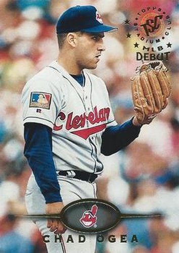 #479 Chad Ogea - Cleveland Indians - 1995 Stadium Club Baseball