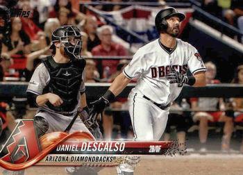 #479 Daniel Descalso - Arizona Diamondbacks - 2018 Topps Baseball