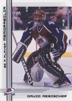#479 David Aebischer - Colorado Avalanche - 2000-01 Be a Player Memorabilia Hockey