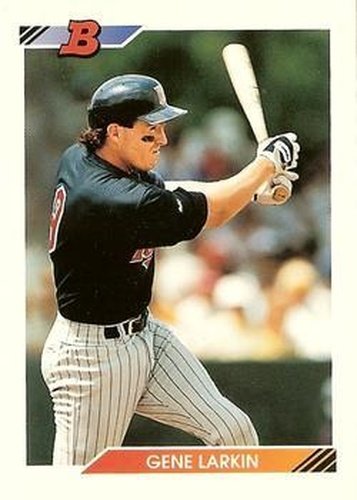 #479 Gene Larkin - Minnesota Twins - 1992 Bowman Baseball