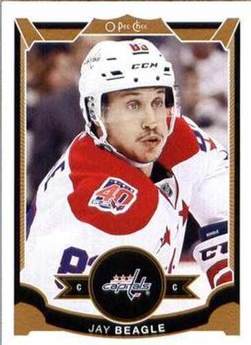 #479 Jay Beagle - Washington Capitals - 2015-16 O-Pee-Chee Hockey